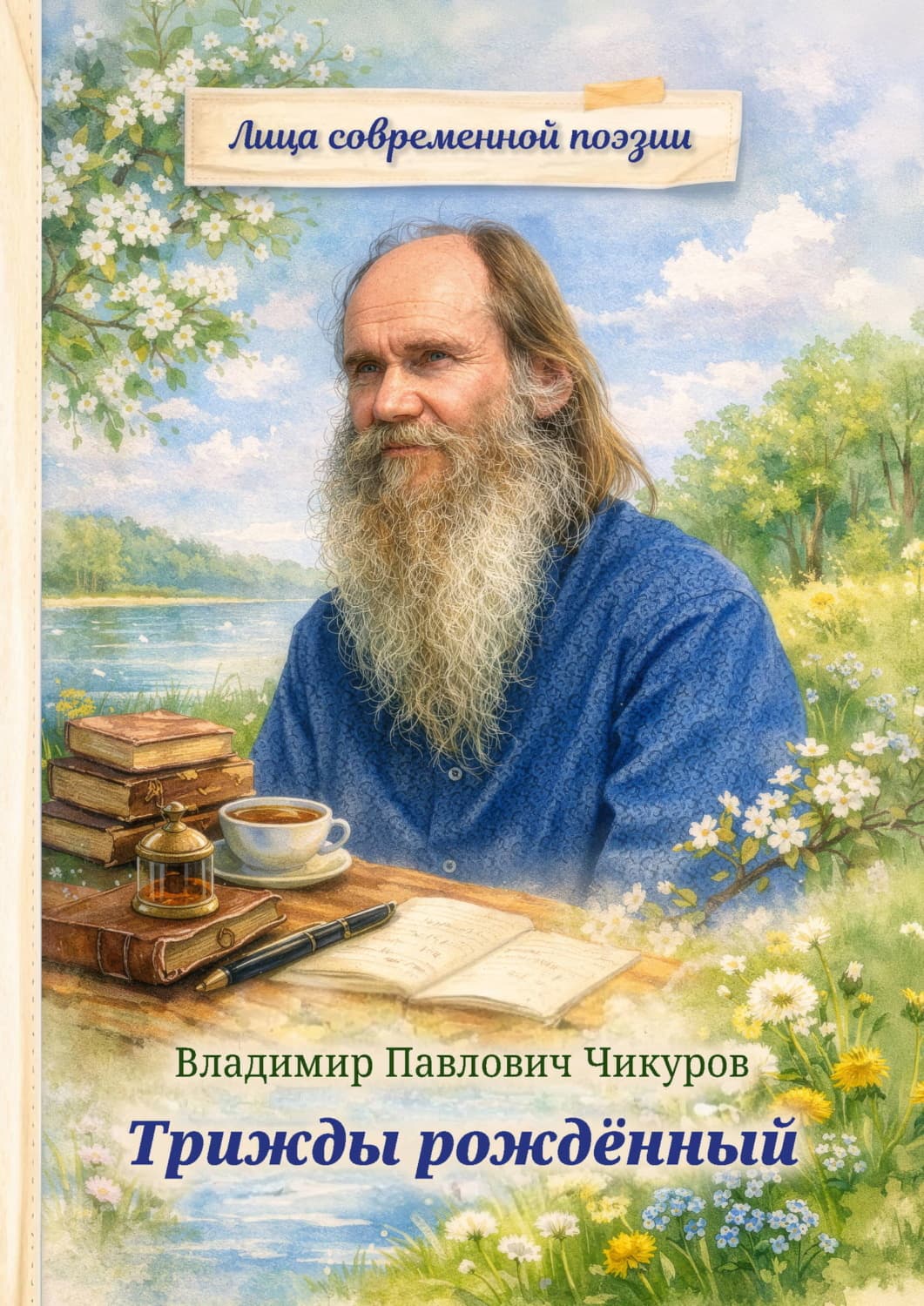 Обложка книги «Трижды рождённый» — Владимир Чикуров
