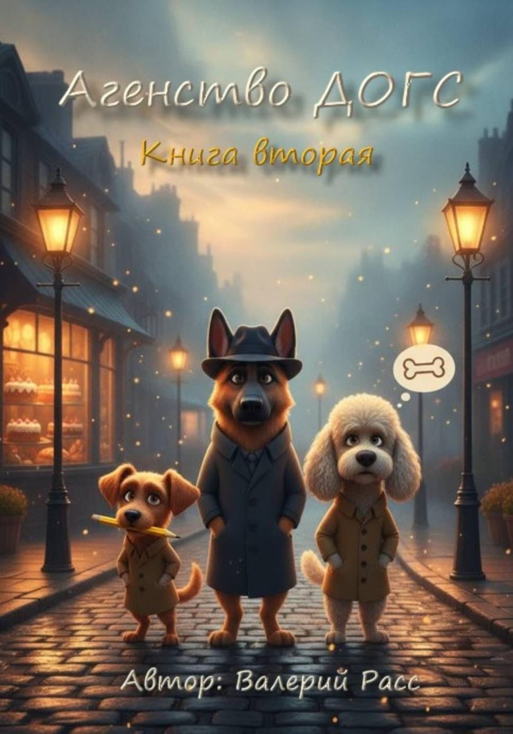 Обложка книги «Агенство ДОГС. Книга вторая» — Валерий Расс