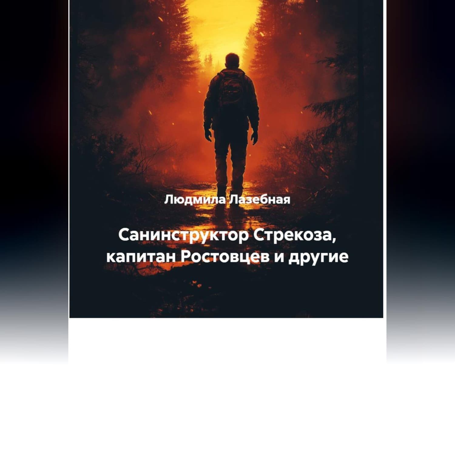 Обложка книги «Санинструктор Стрекоза, капитан Ростовцев и другие» — Людмила Лазебная