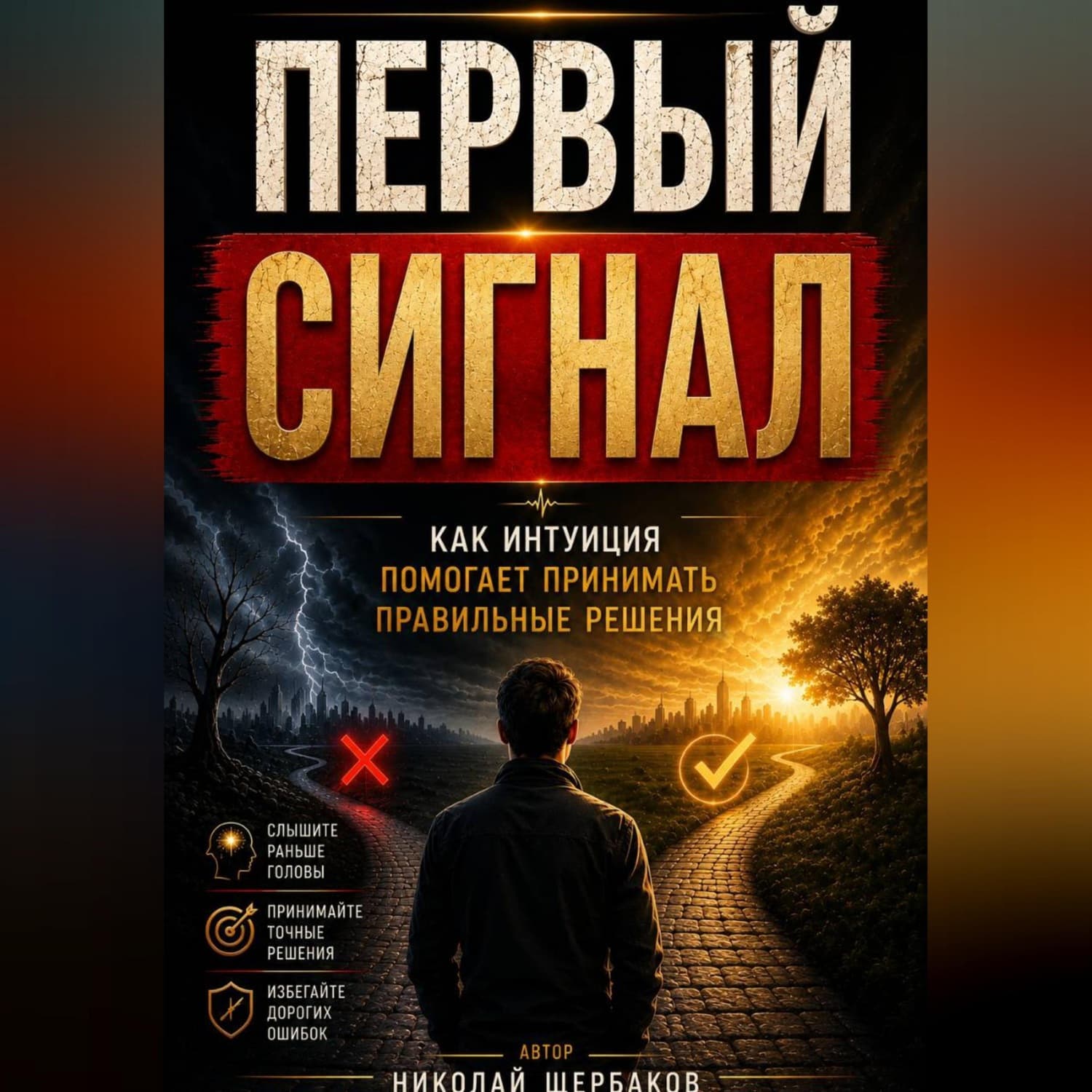 Обложка книги «Первый сигнал Как интуиция помогает принимать правильные решения» — Николай Щербаков