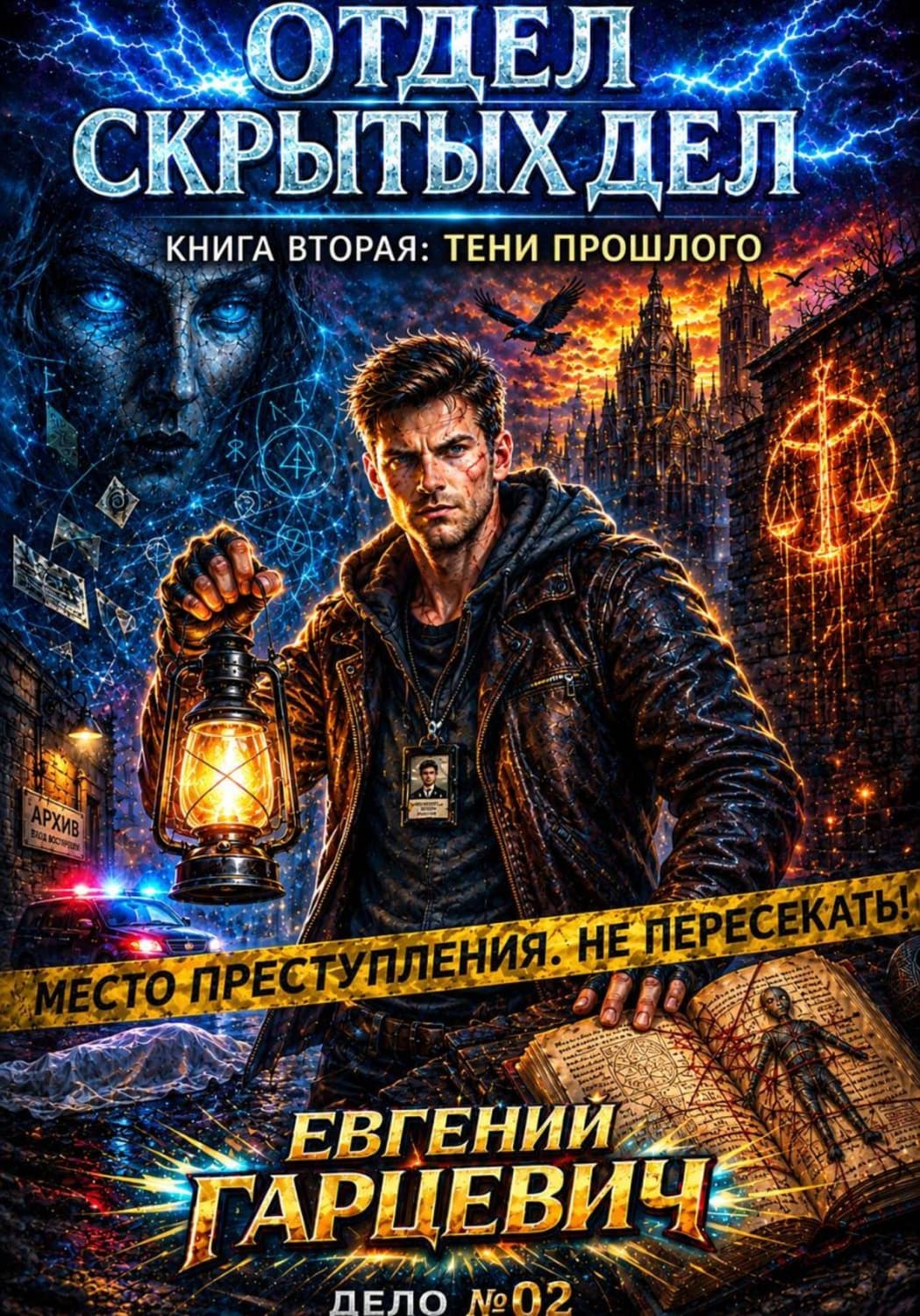 Обложка книги «Отдел скрытых дел 2: Тени прошлого» — Евгений Гарцевич