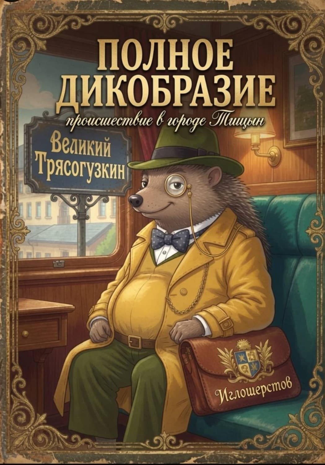 Обложка книги «Полное Дикобразие. Происшествие в городе Птицын» — Николай