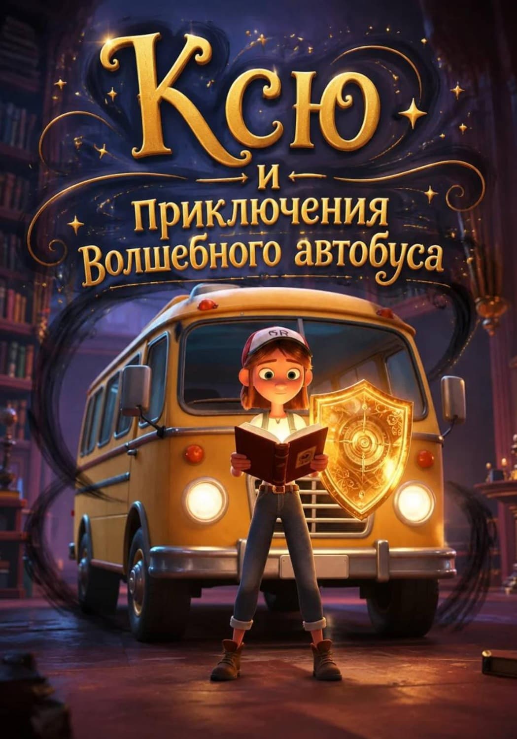 Обложка книги «Ксю и приключения волшебного автобуса» — Светлана Шестернёва