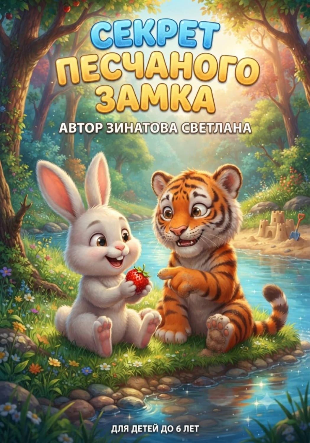 Обложка книги «Секрет песчаного замка» — светлана зинатова