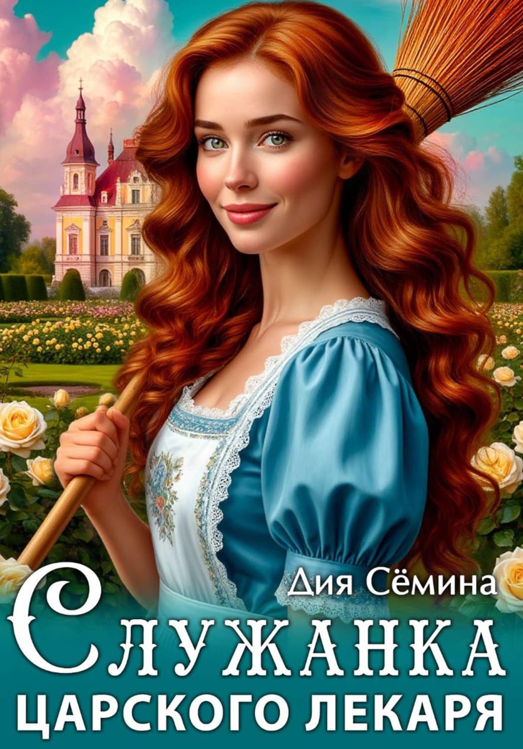 Обложка книги «Служанка царского лекаря» — Дия Сёмина