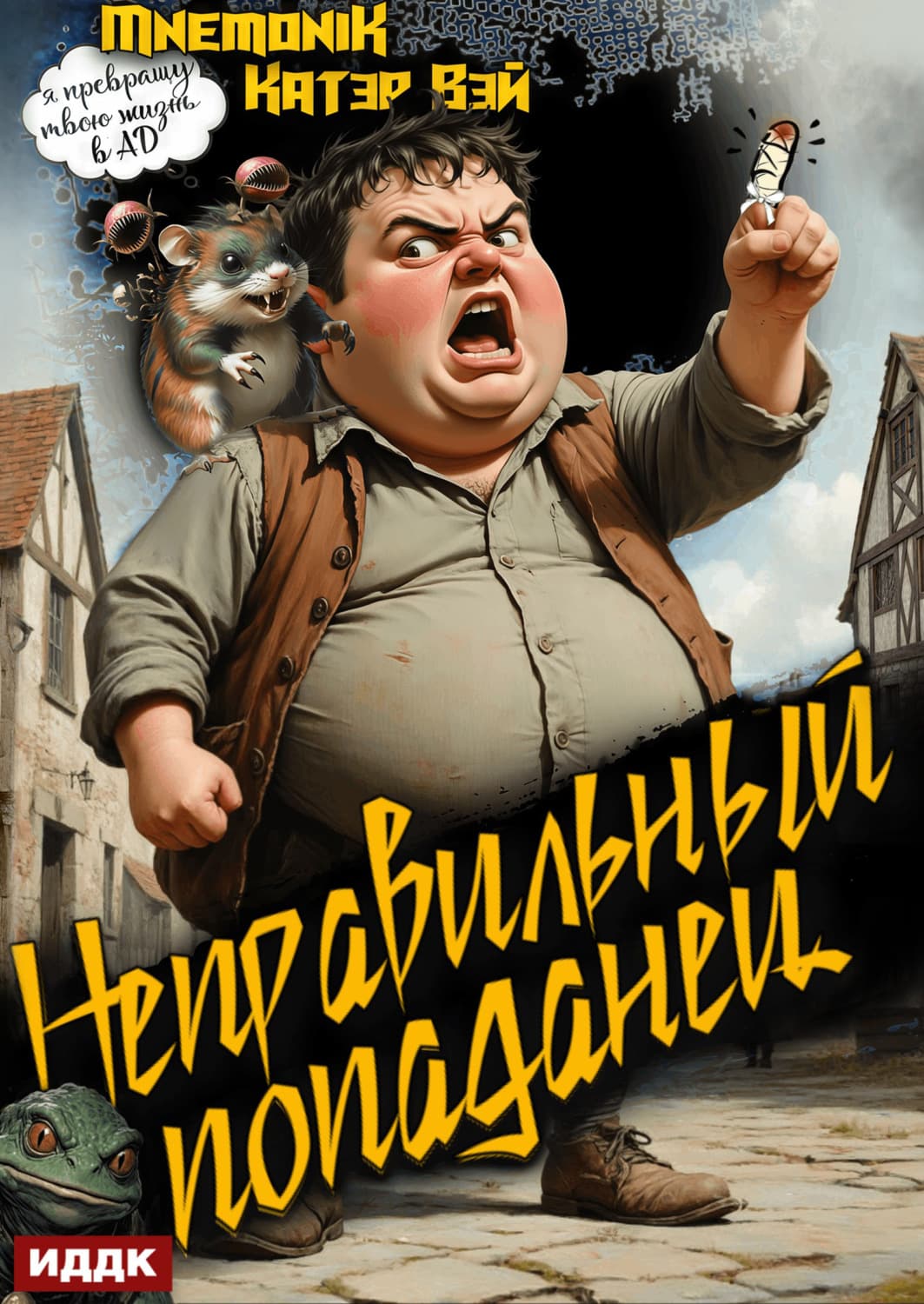 Обложка книги «Неправильный попаданец. Книга 1» — Катэр Вэй
