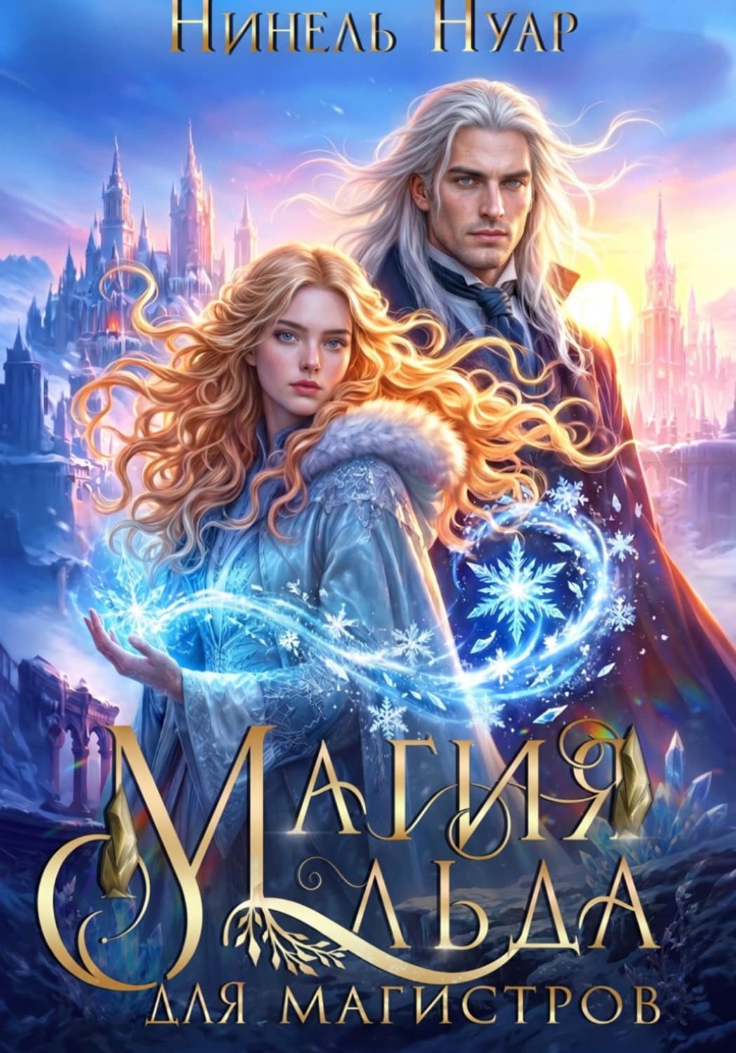 Обложка книги «Магия льда для магистров» — Нинель Нуар