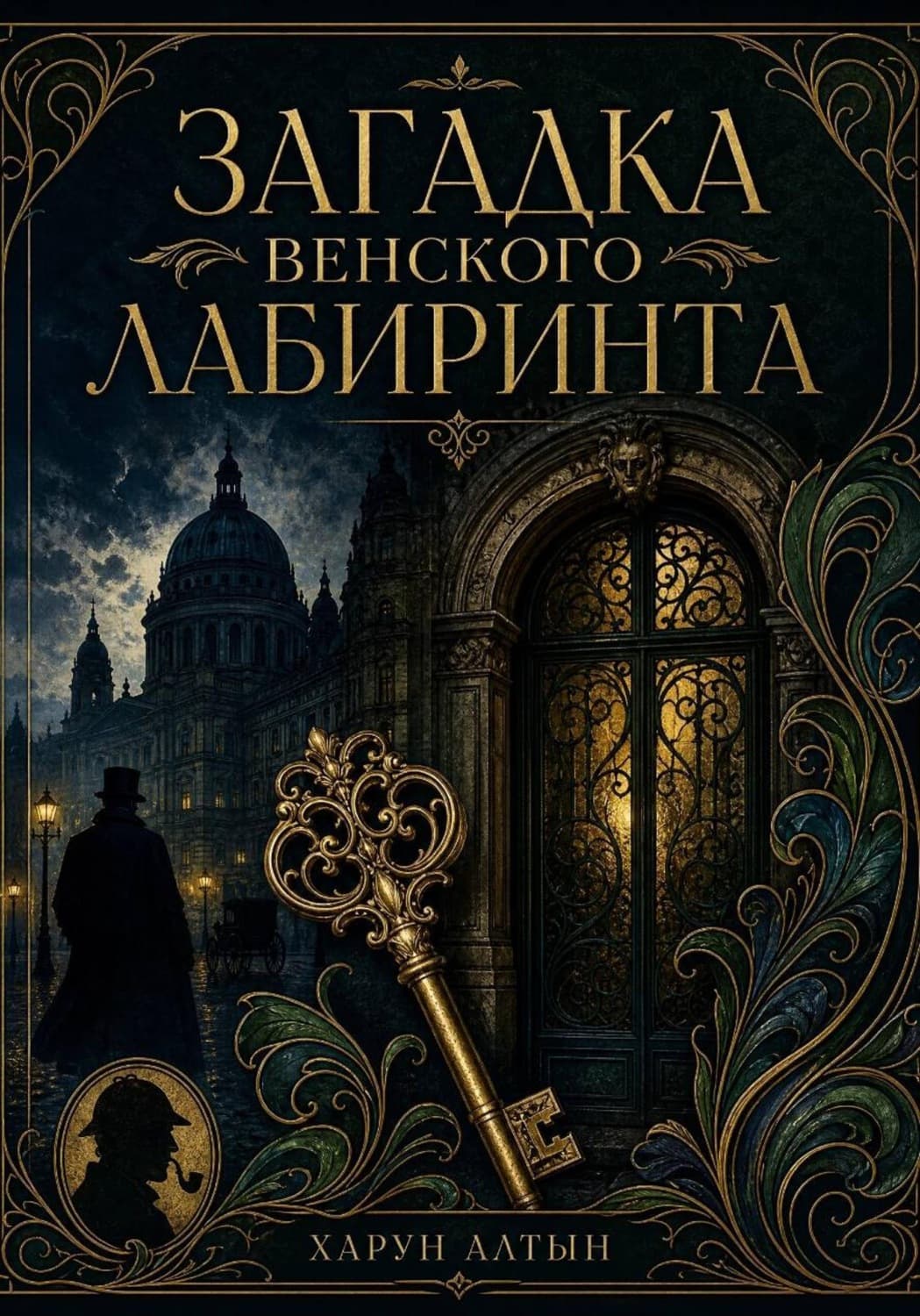 Обложка книги «Загадка Венского Лабиринта» — Харун Алтын