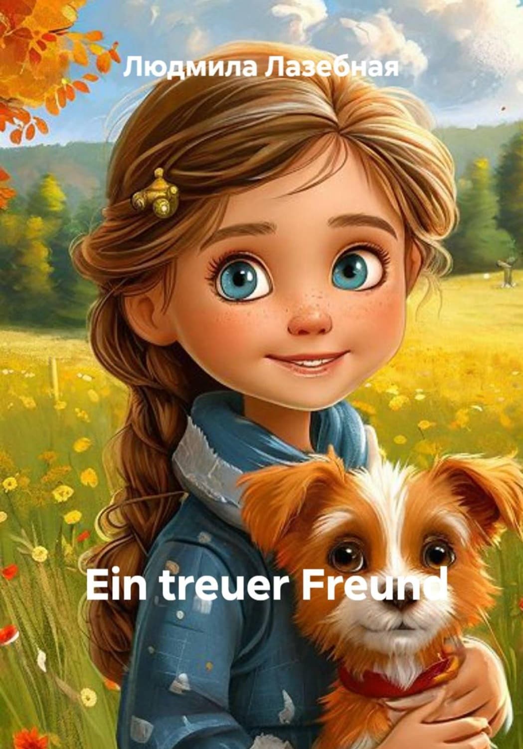 Обложка книги «Ein treuer Freund» — Людмила Лазебная