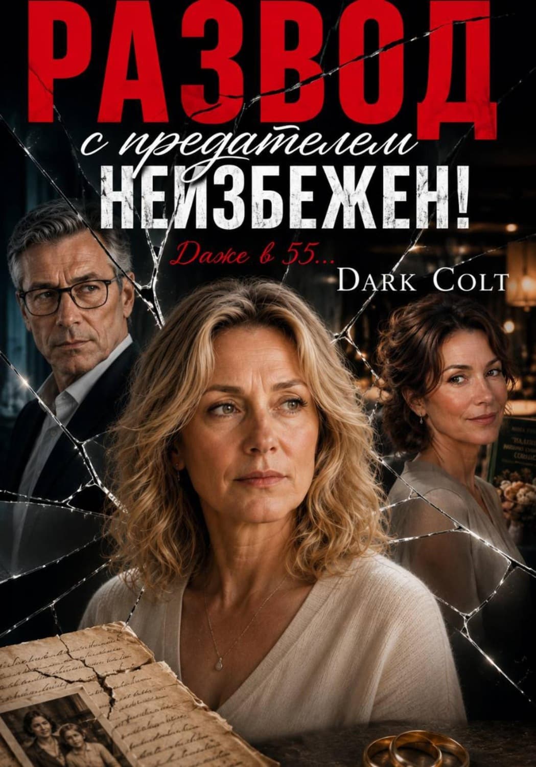 Обложка книги «Развод с предателем неизбежен! Даже в 55» — Дарк Цолт