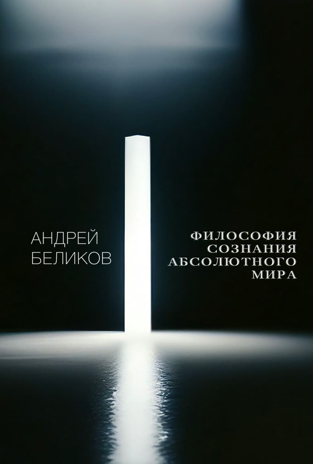 Обложка книги «Философия сознания абсолютного мира» — А. Б. Беликов
