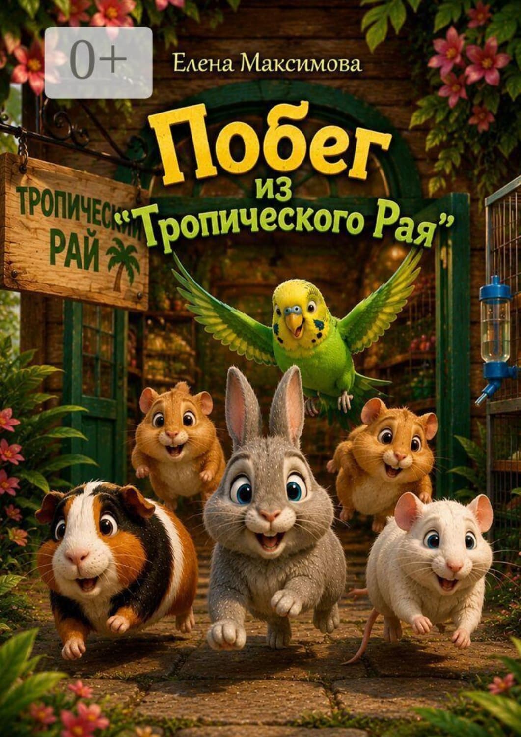 Обложка книги «Побег из «Тропического Рая»» — Екатерина Максимова