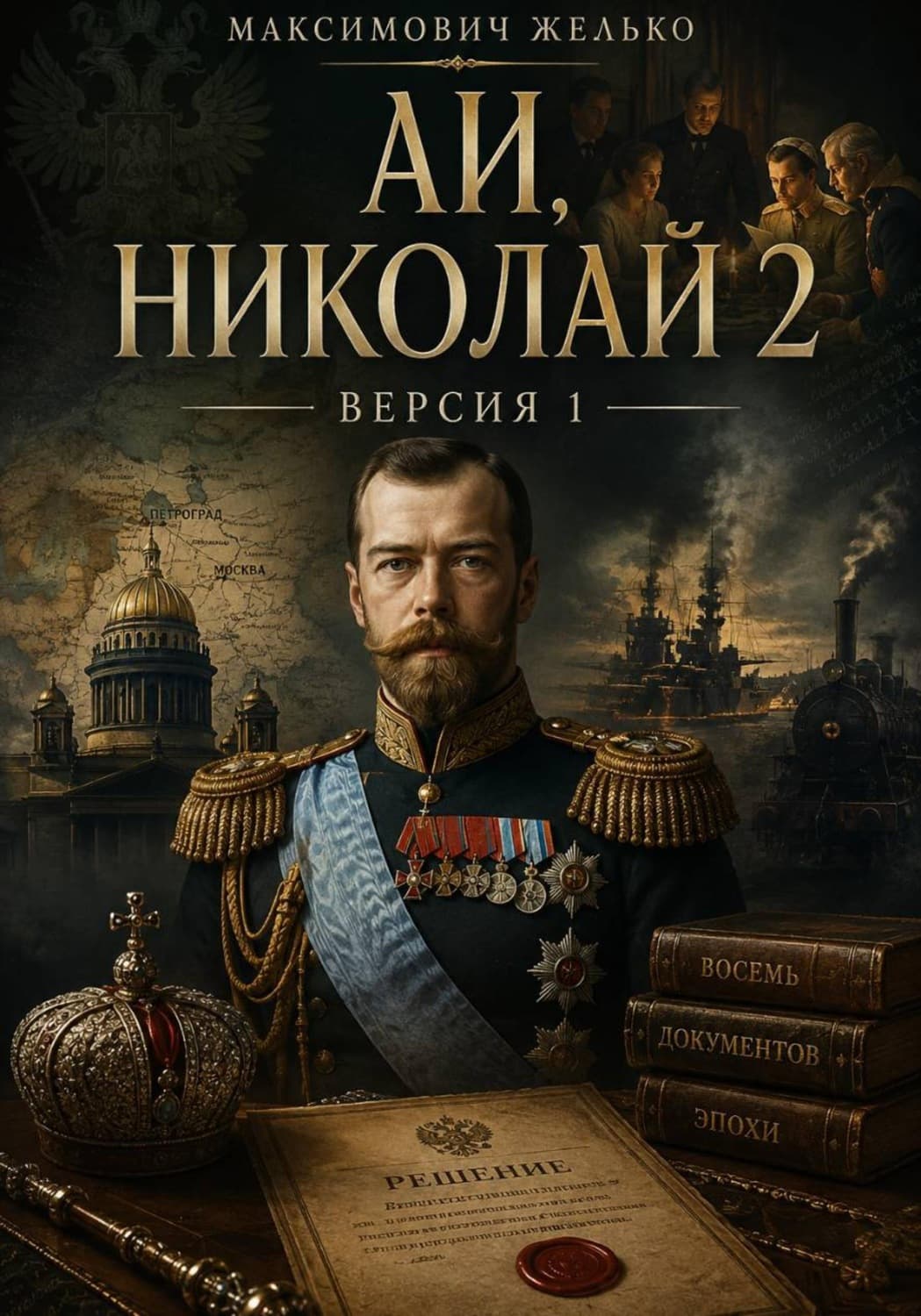 Обложка книги «АИ, Николай 2. Версия 1» — Желько