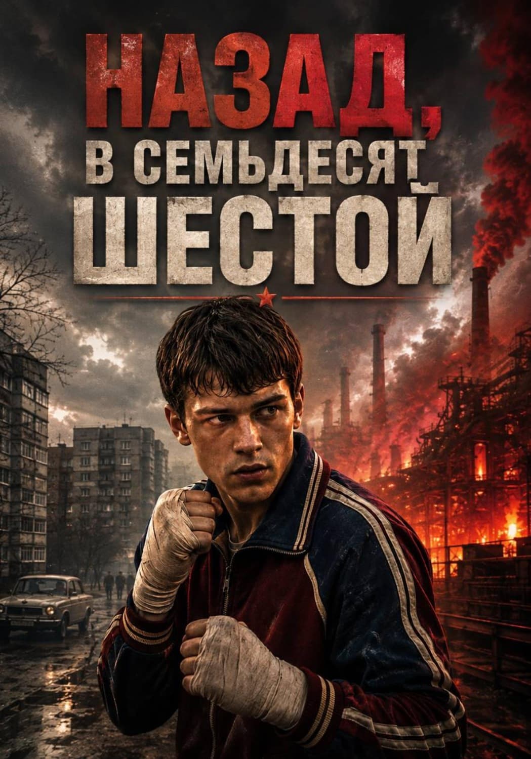 Обложка книги «Назад, в семьдесят шестой» — Роман Куликов
