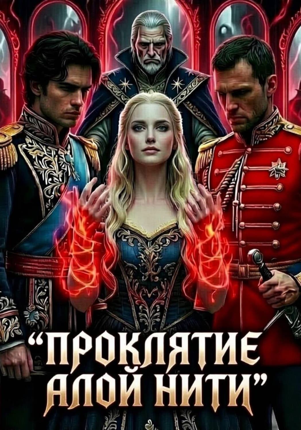 Обложка книги «Проклятие алой нити» — Кн. Артамитски А. А