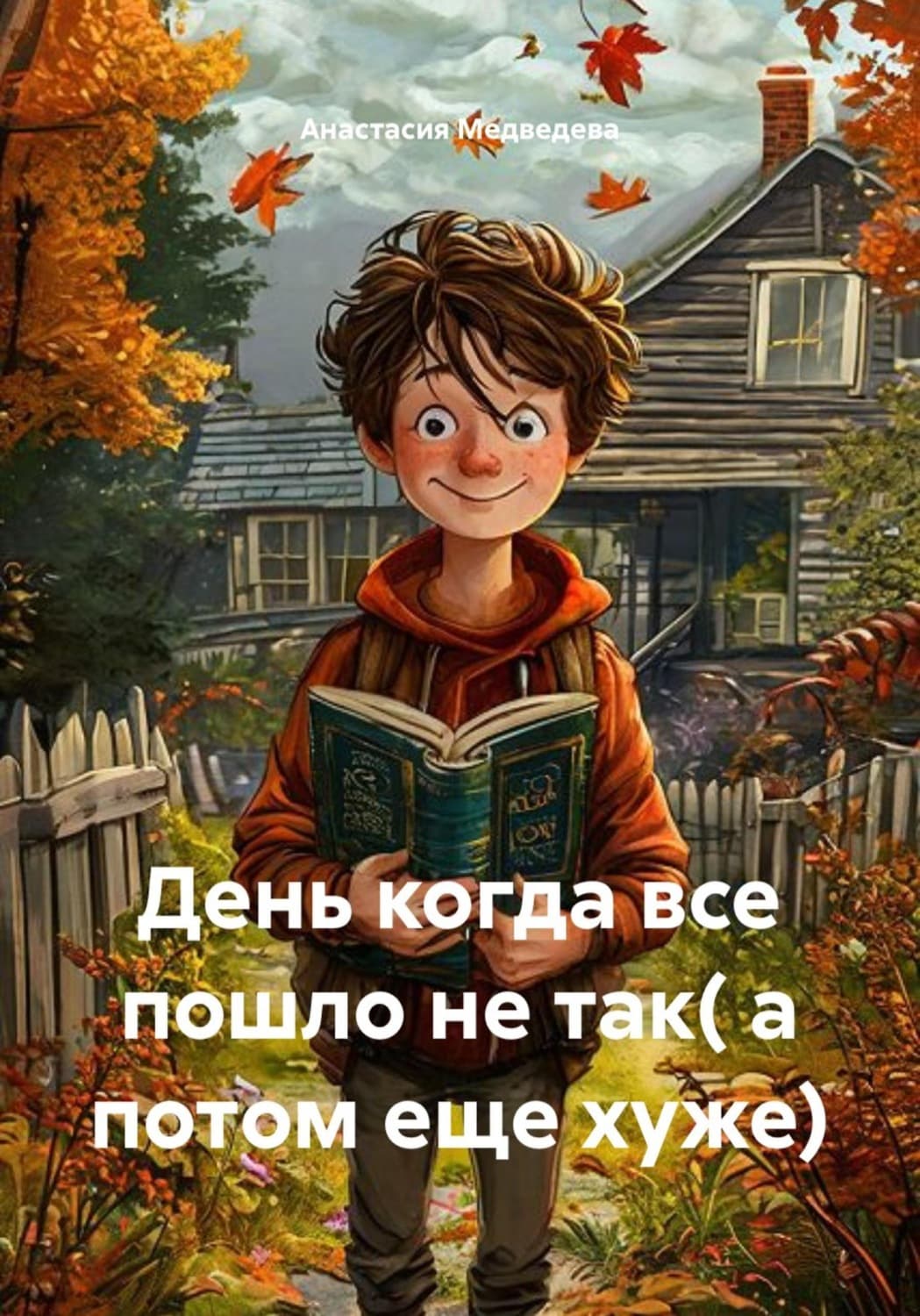 Обложка книги «День когда все пошло не так( а потом еще хуже)» — Алёна Медведева
