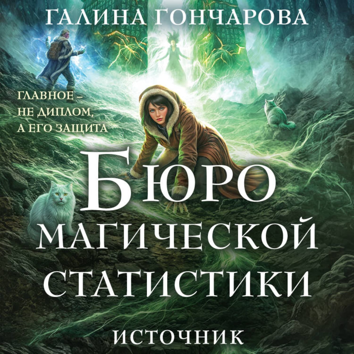 Обложка книги «Бюро магической статистики. Источник» — Галина Гончарова