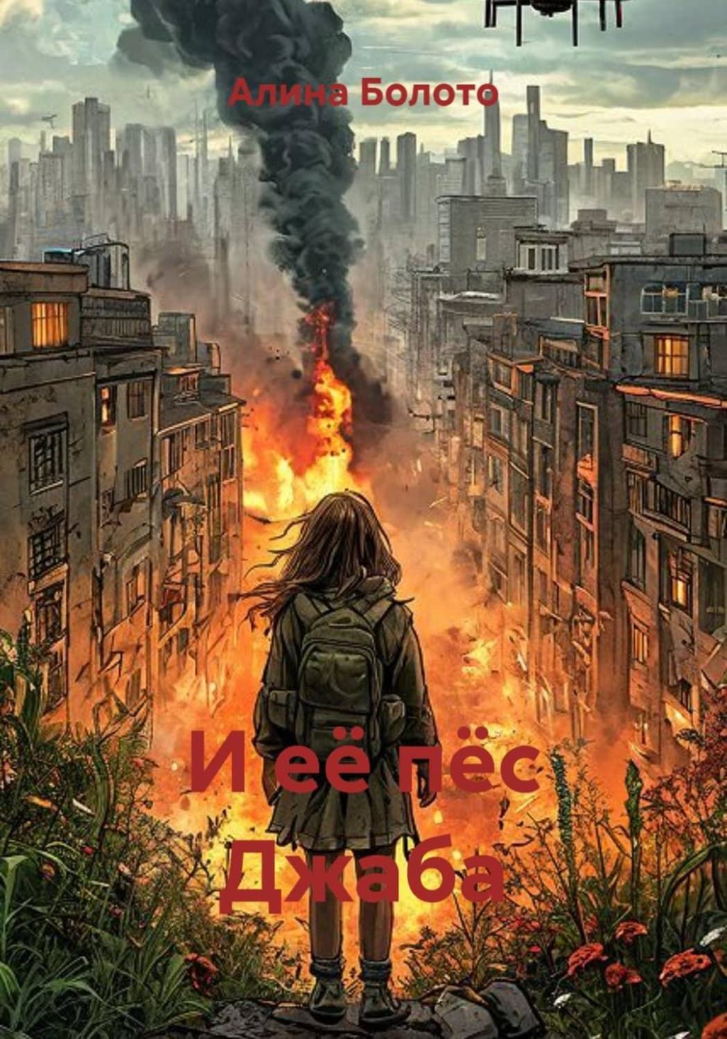 Обложка книги «И её пёс Джаба» — Алина Болото