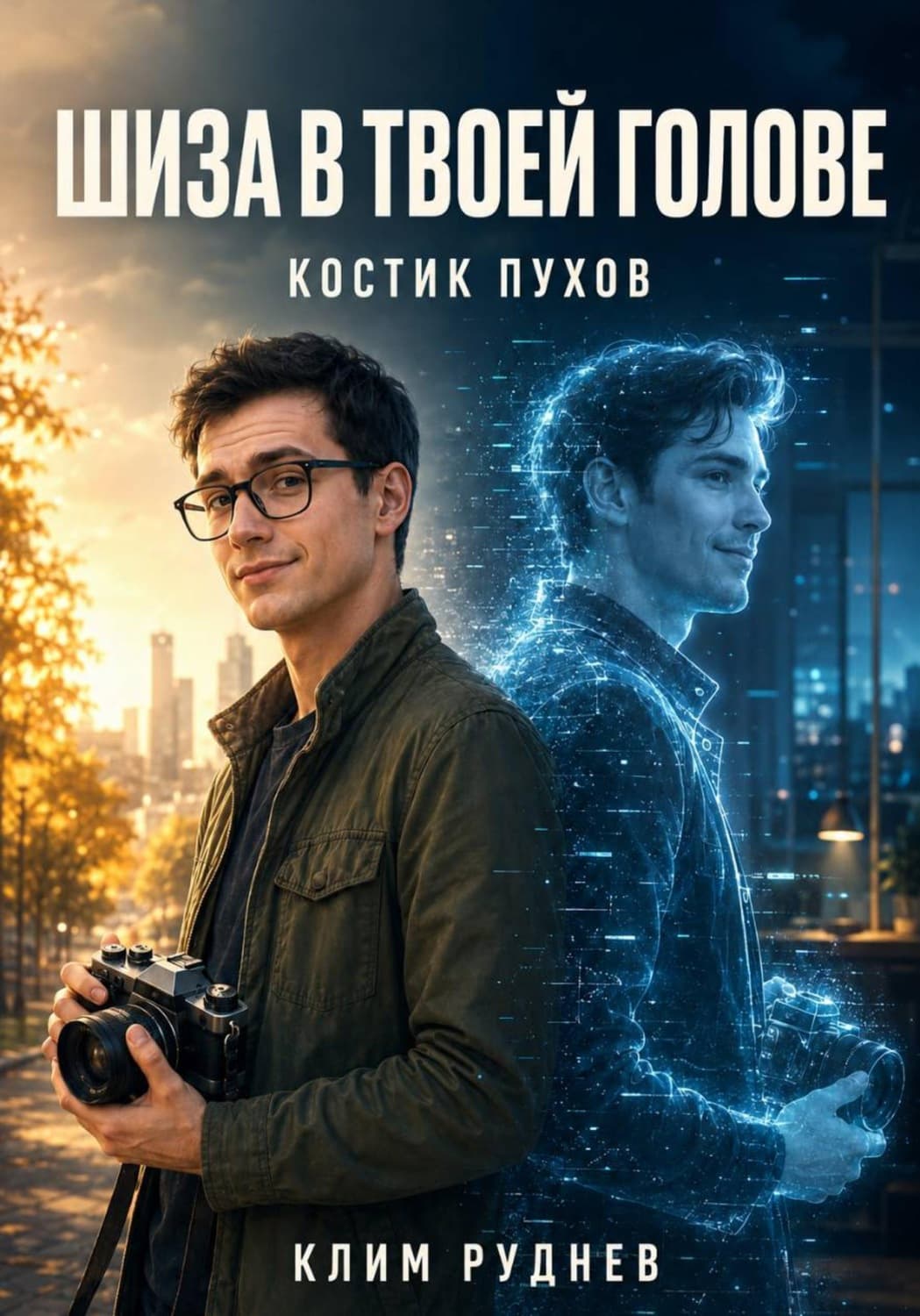 Обложка книги «Шиза в твоей голове. Костик Пухов» — Клим Руднев