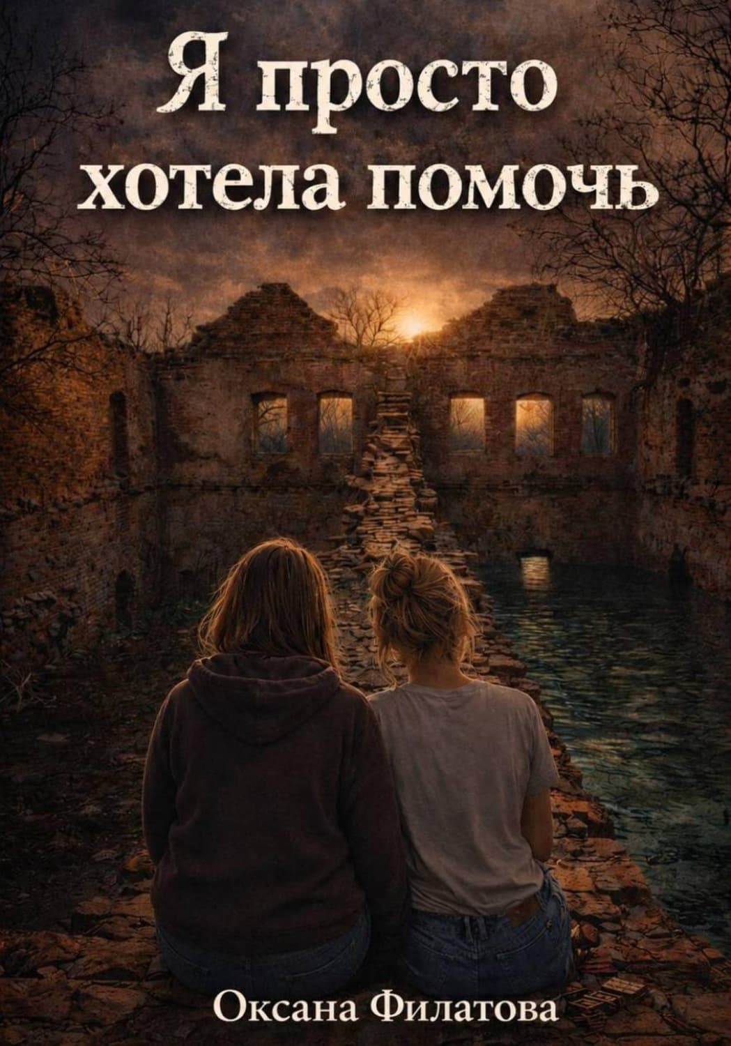 Обложка книги «Я просто хотела помочь» — Ольга Филатова