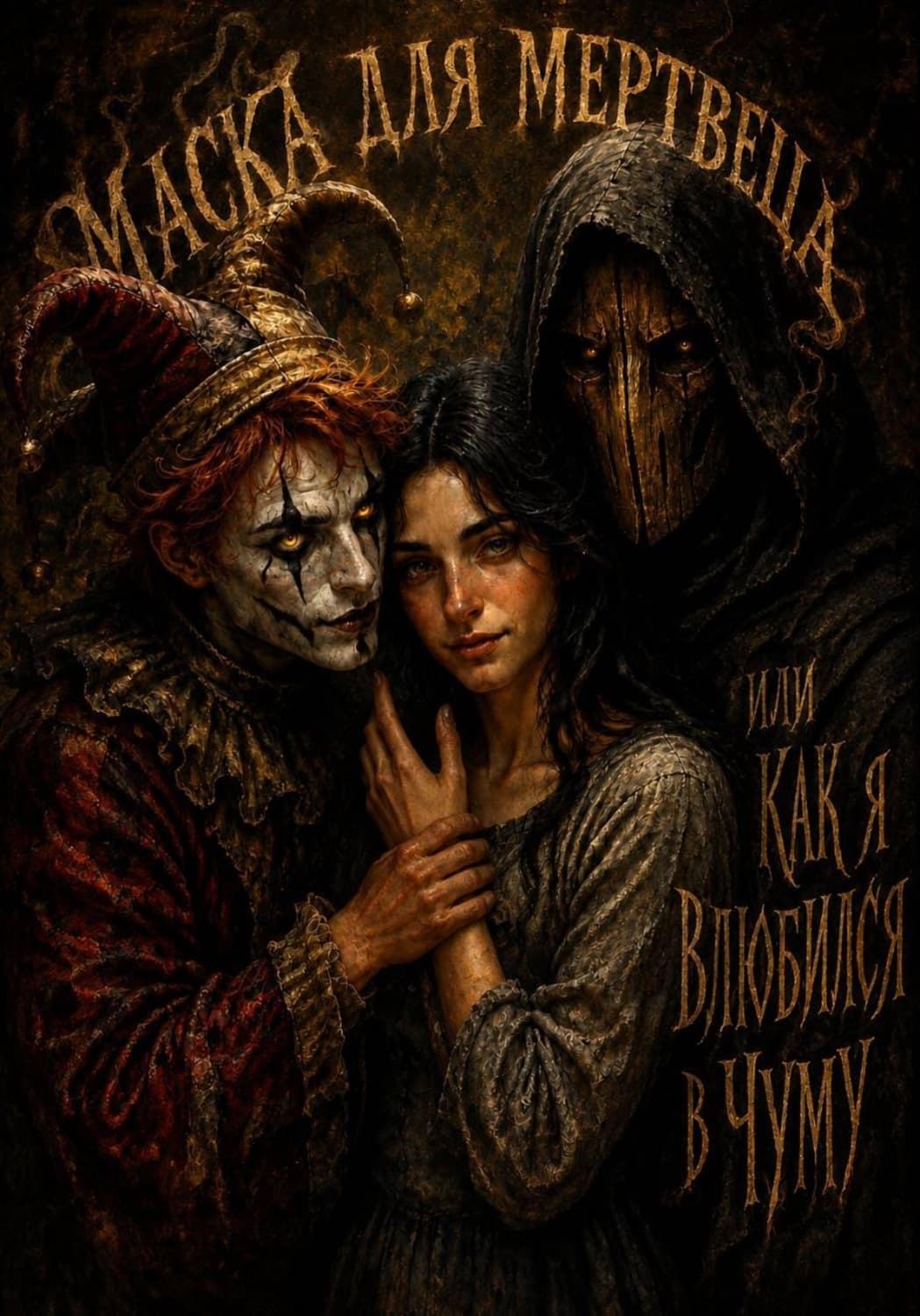 Обложка книги «Маска для мертвеца, или Как я влюбился в чуму» — Коэн Айлин