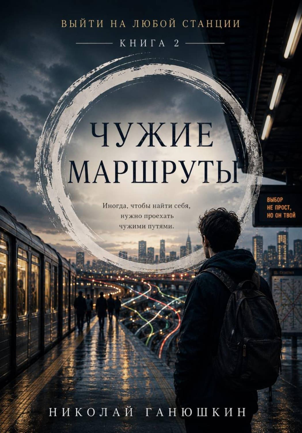 Обложка книги «Чужие маршруты. Том 2. Выйти на любой станции» — Николай Ганюшкин