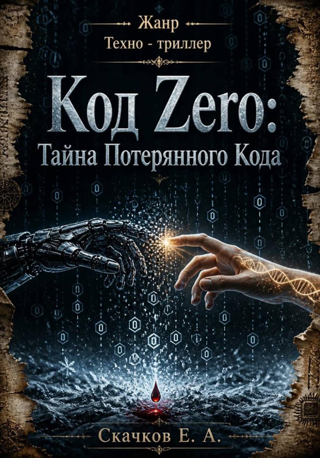Обложка книги «Код Zero: Тайна Потерянного Кода» — Евгений Скачков