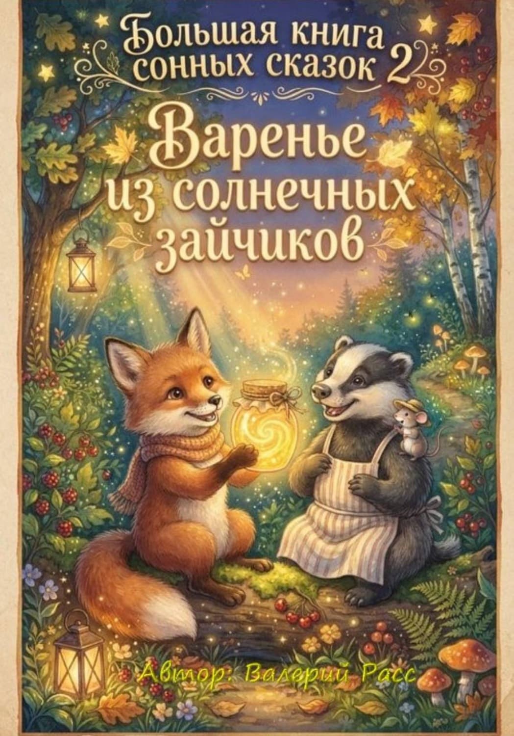 Обложка книги «Большая книга сонных сказок 2. Варенье из солнечных зайчиков» — Валерий Расс
