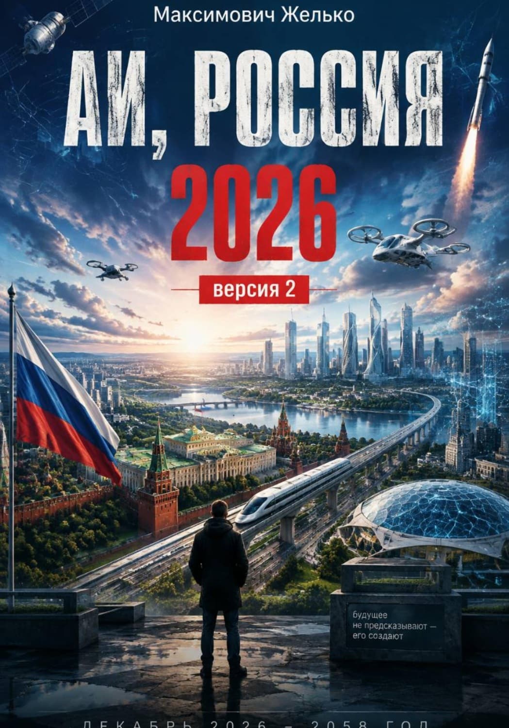 Обложка книги «АИ, Россия 2026+ версия 2» — Желько