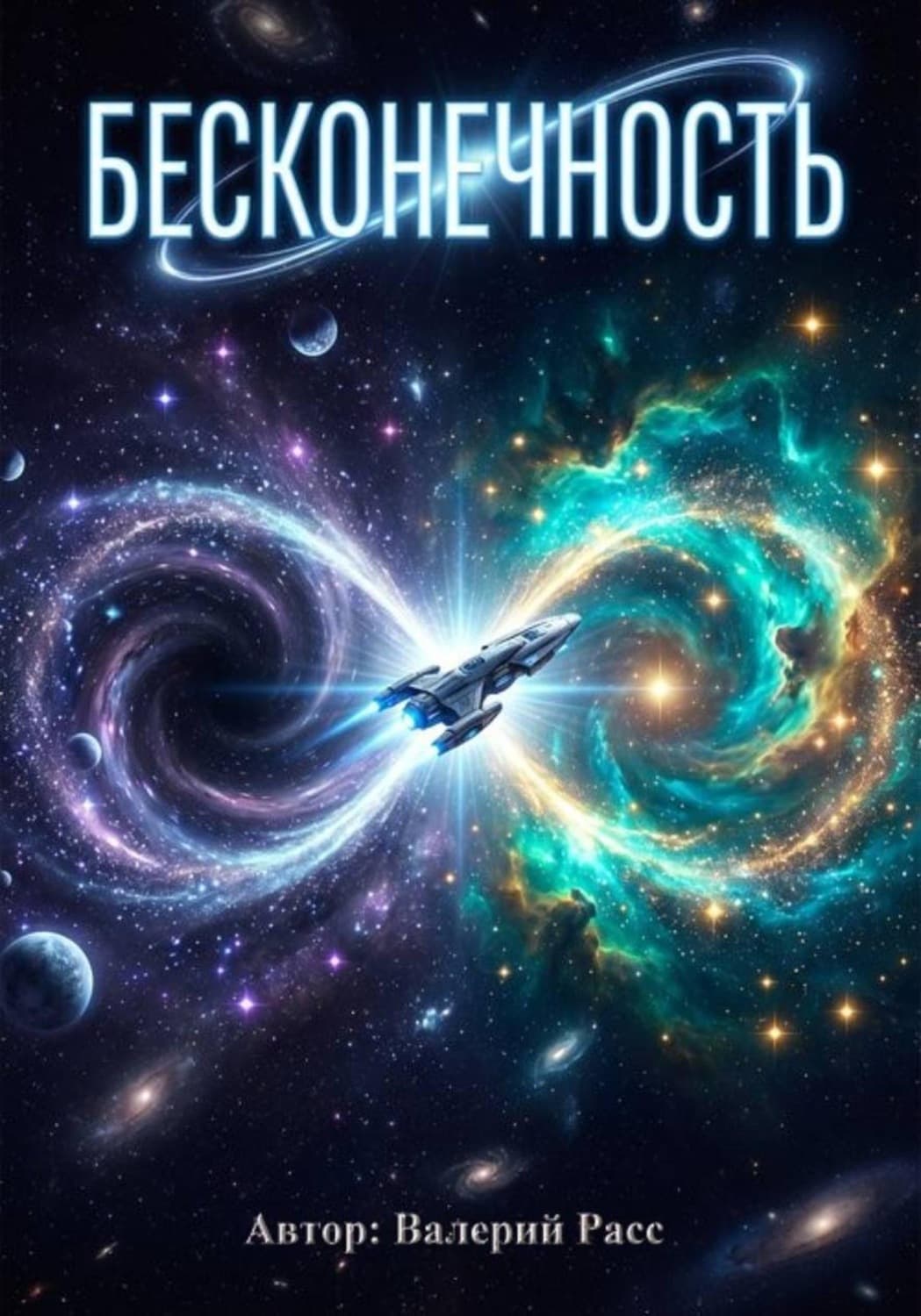 Обложка книги «Бесконечность» — Валерий Расс