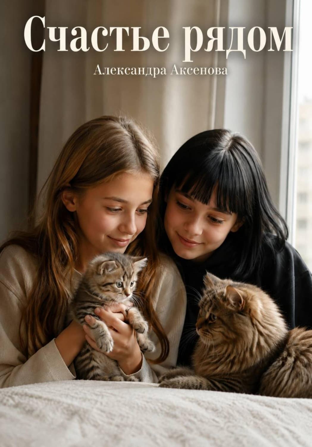 Обложка книги «Счастье рядом» — Александра Аксенова