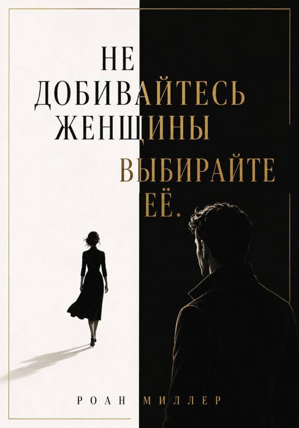 Обложка книги «Не добивайтесь женщины. Выбирайте её» — Роксана Миллер