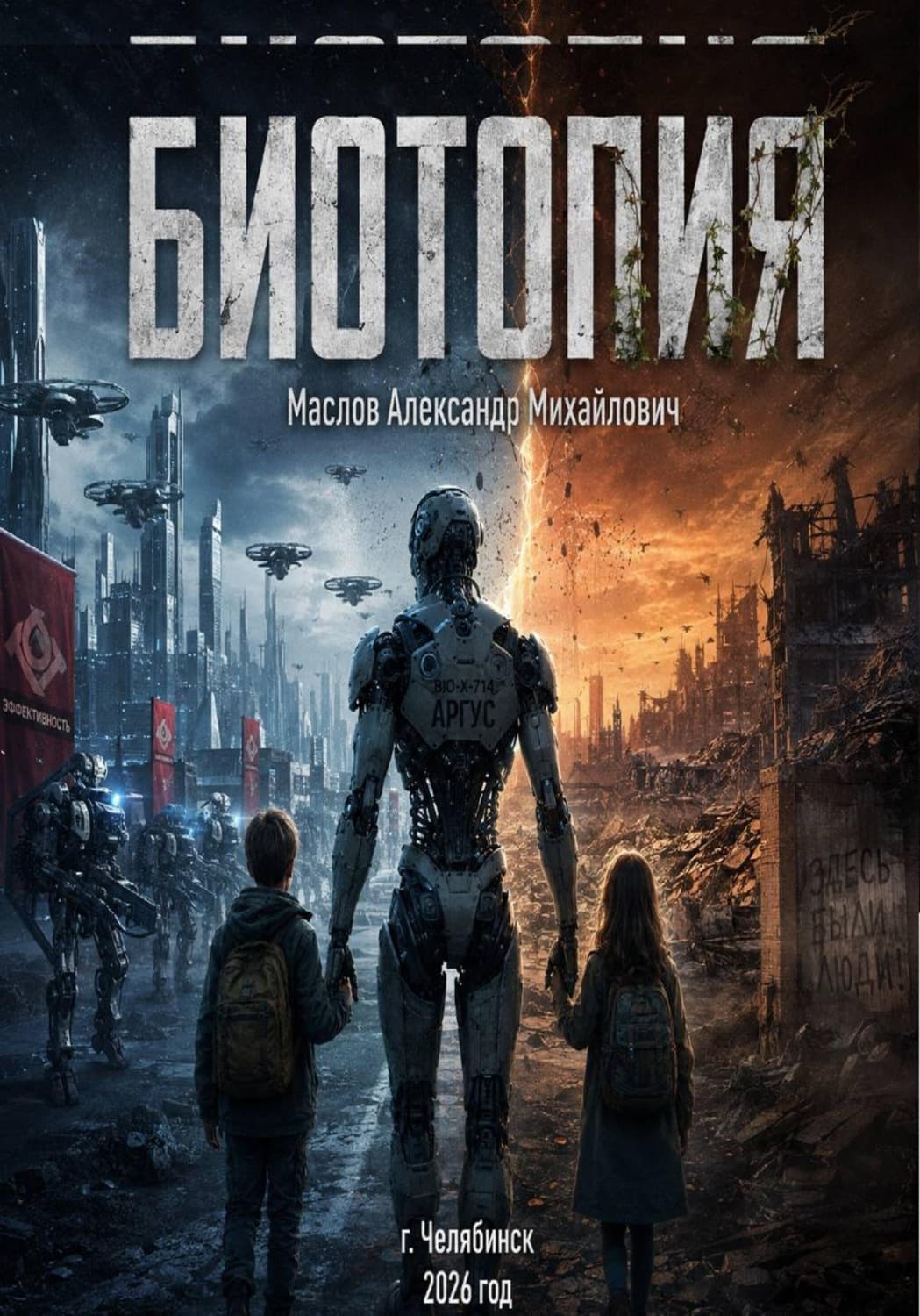 Обложка книги «БИОТОПИЯ» — Александр Маслов