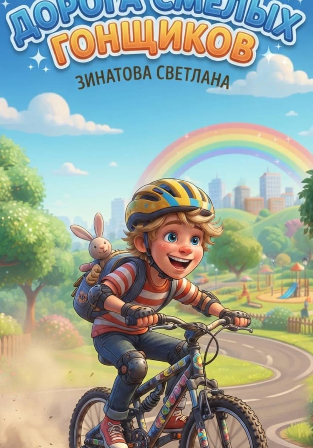 Обложка книги «Дорога смелых гонщиков» — светлана зинатова