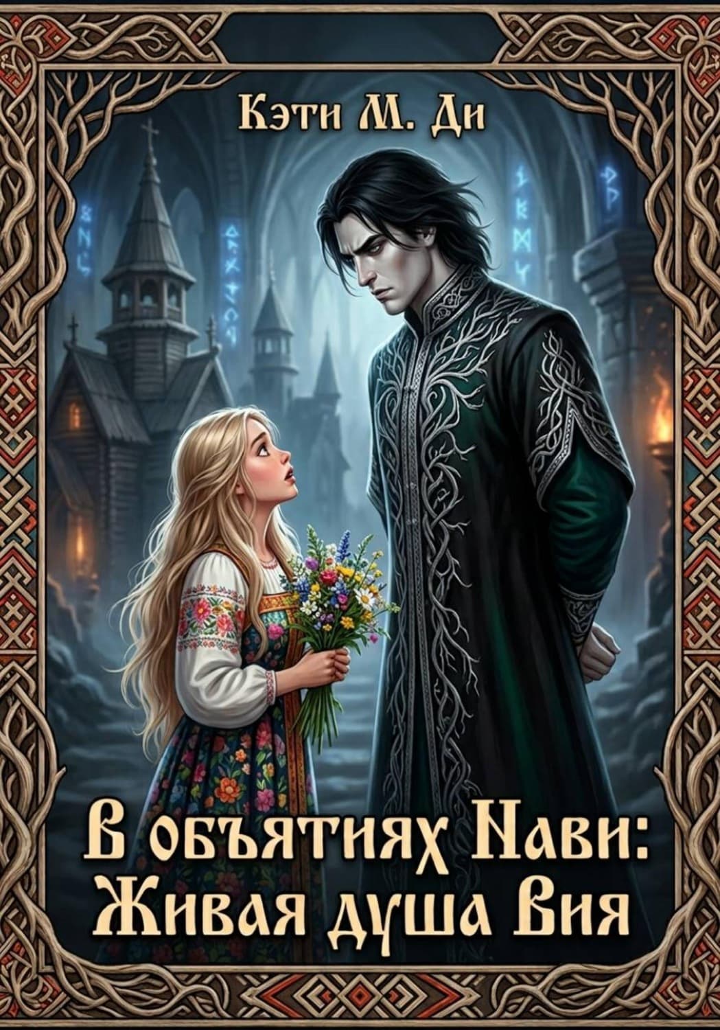 Обложка книги «В объятиях Нави: Живая душа Вия» — Ким Назира Дй