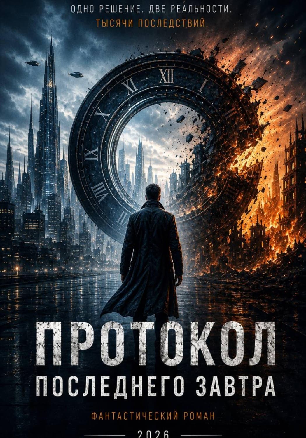 Обложка книги «Протокол последнего завтра» — Чуб Галина
