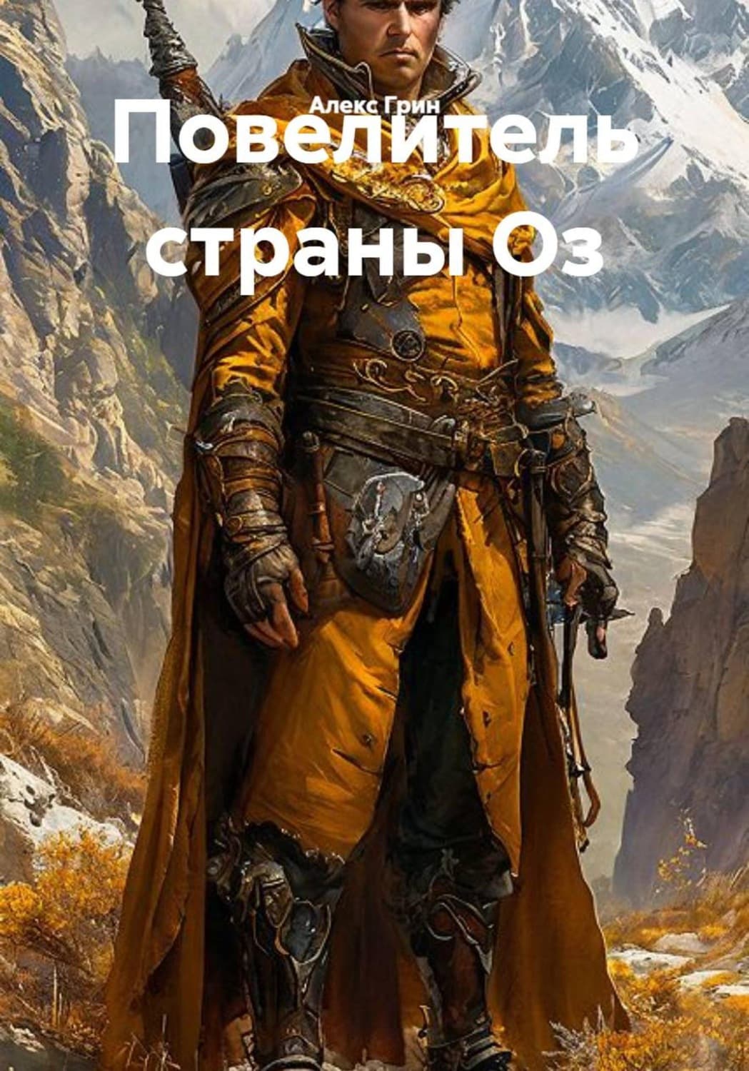 Обложка книги «Повелитель страны Оз» — Александр Грин