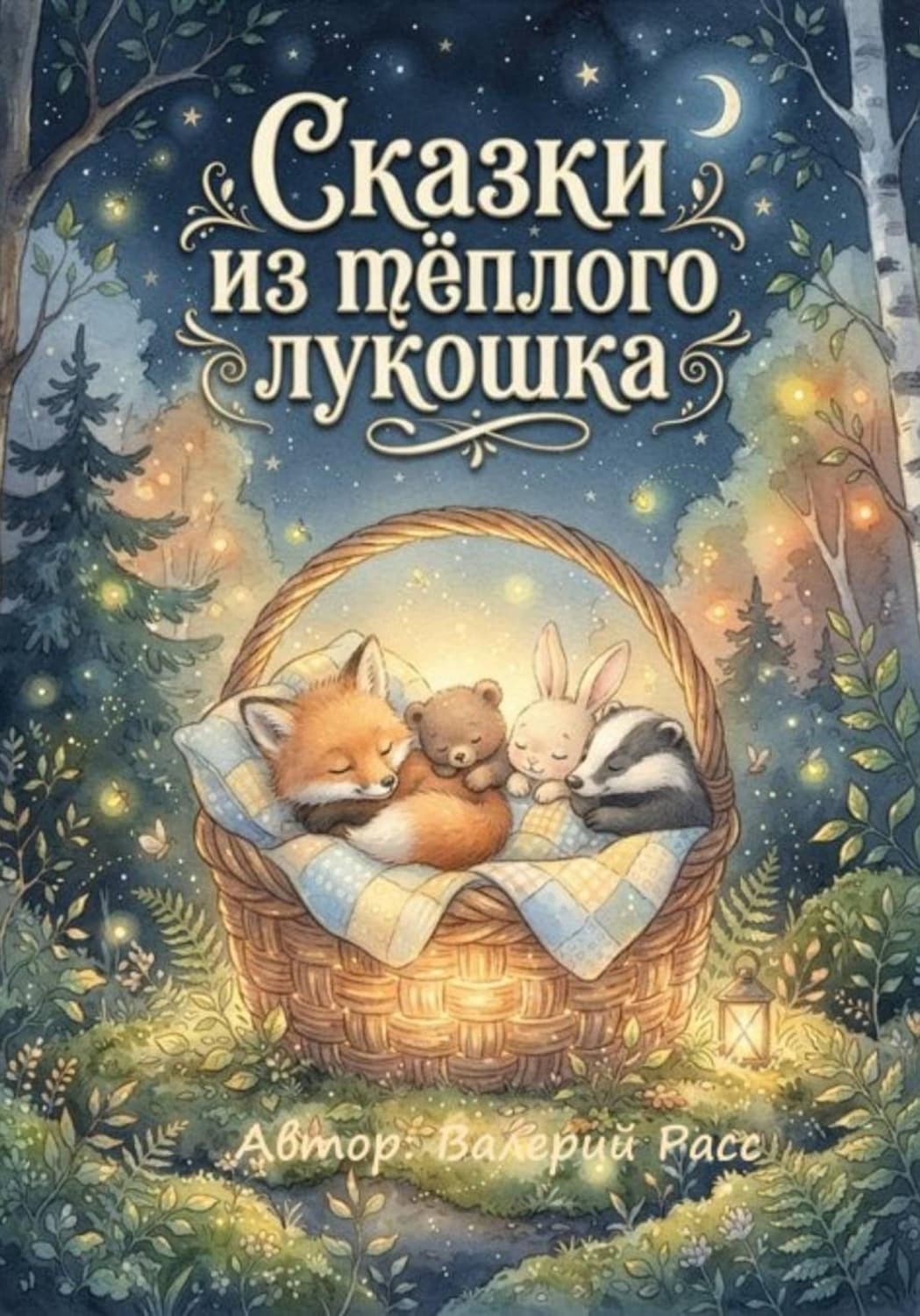 Обложка книги «Сказки из тёплого лукошка» — Валерий Расс