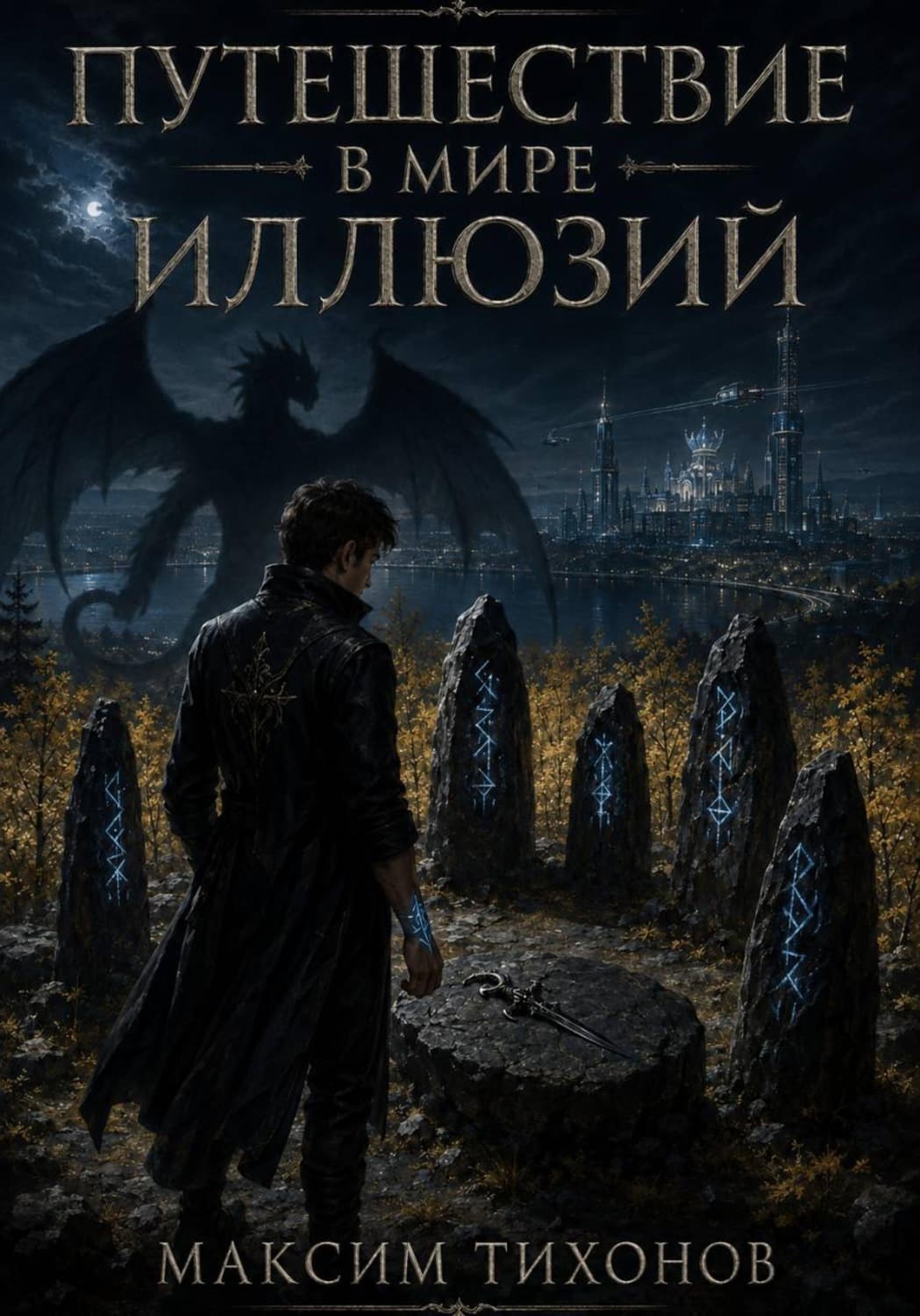 Обложка книги «Путешествие в мире иллюзий» — Михаил Тихонов