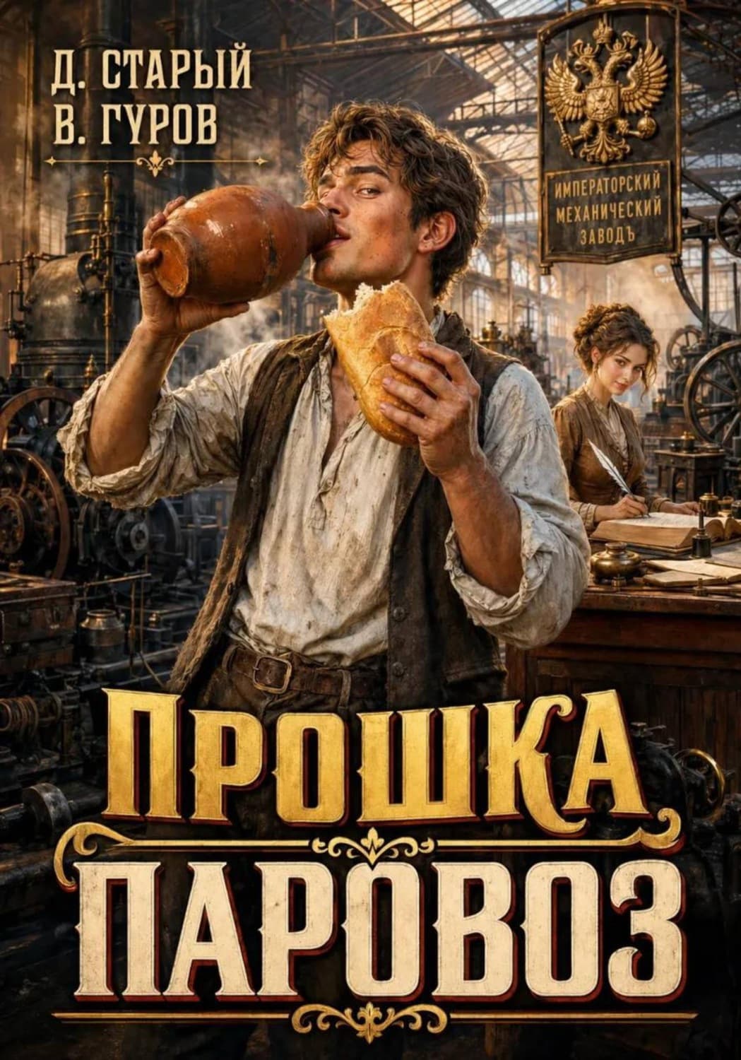 Обложка книги «Прошка-Паровоз» — Денис Старый