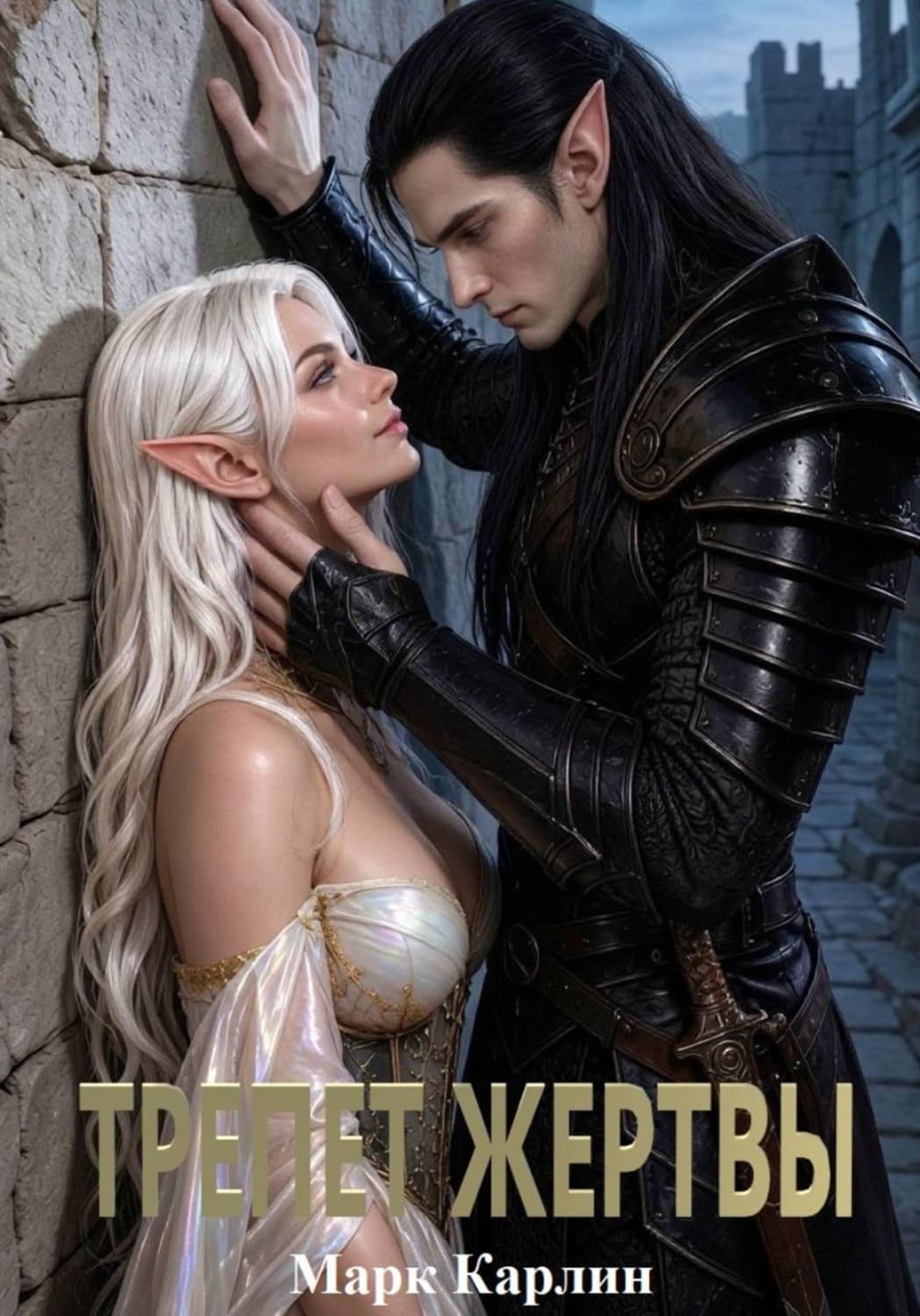 Обложка книги «Трепет жертвы» — Марина Карлин