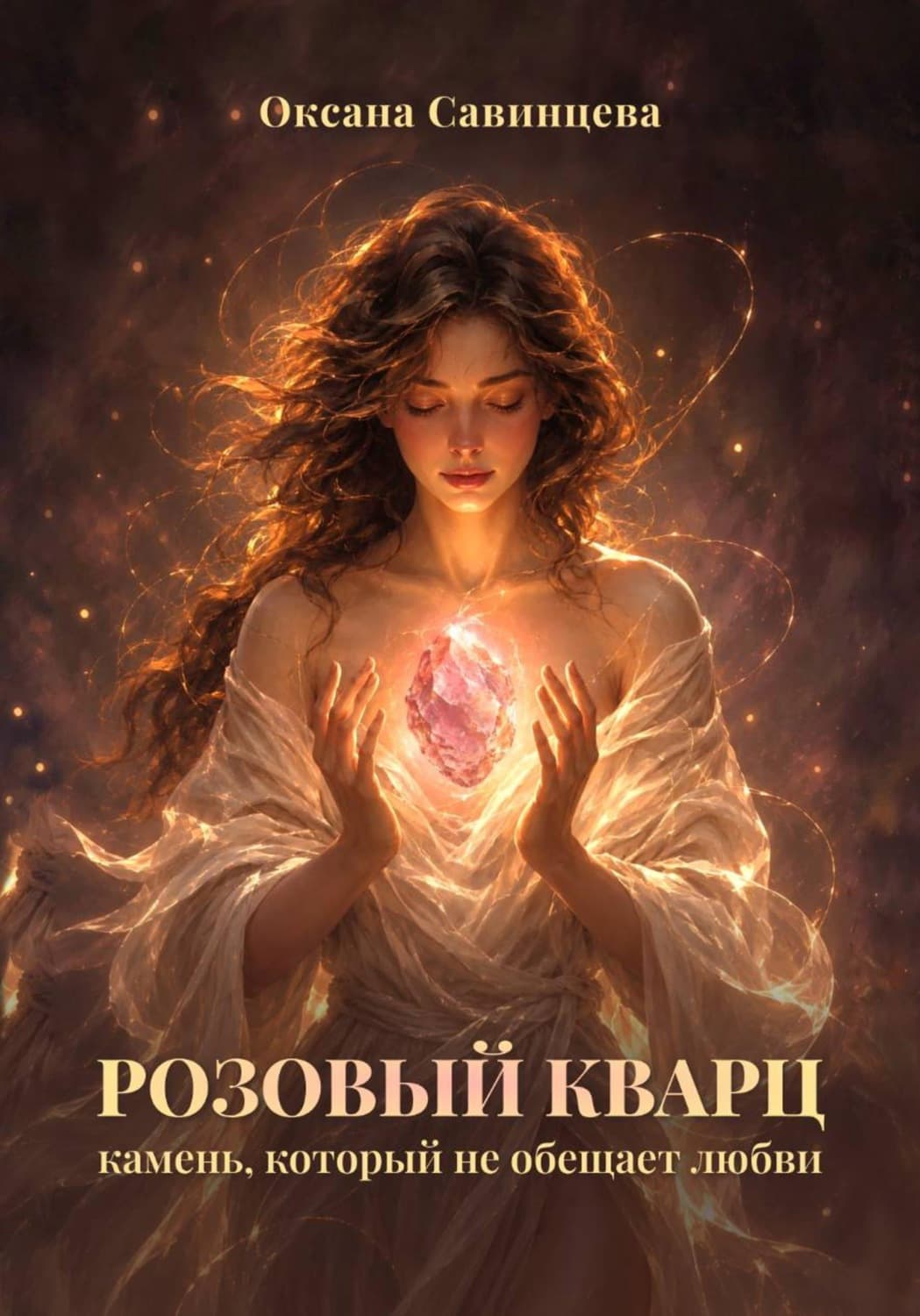 Обложка книги «Розовый кварц. Камень, который не обещает любви» — Оксана Савинцева