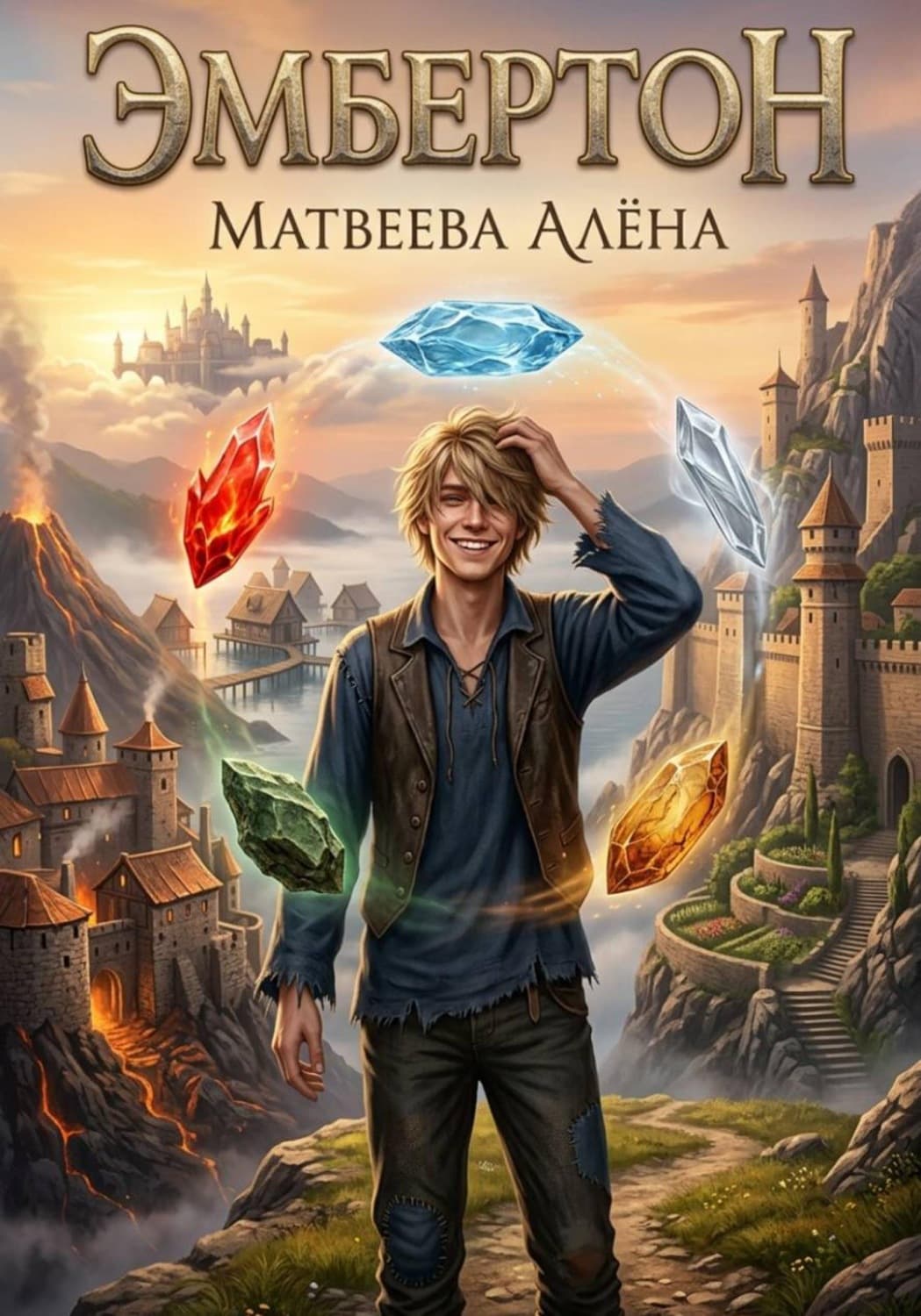 Обложка книги «Эмбертон» — Анна Матвеева