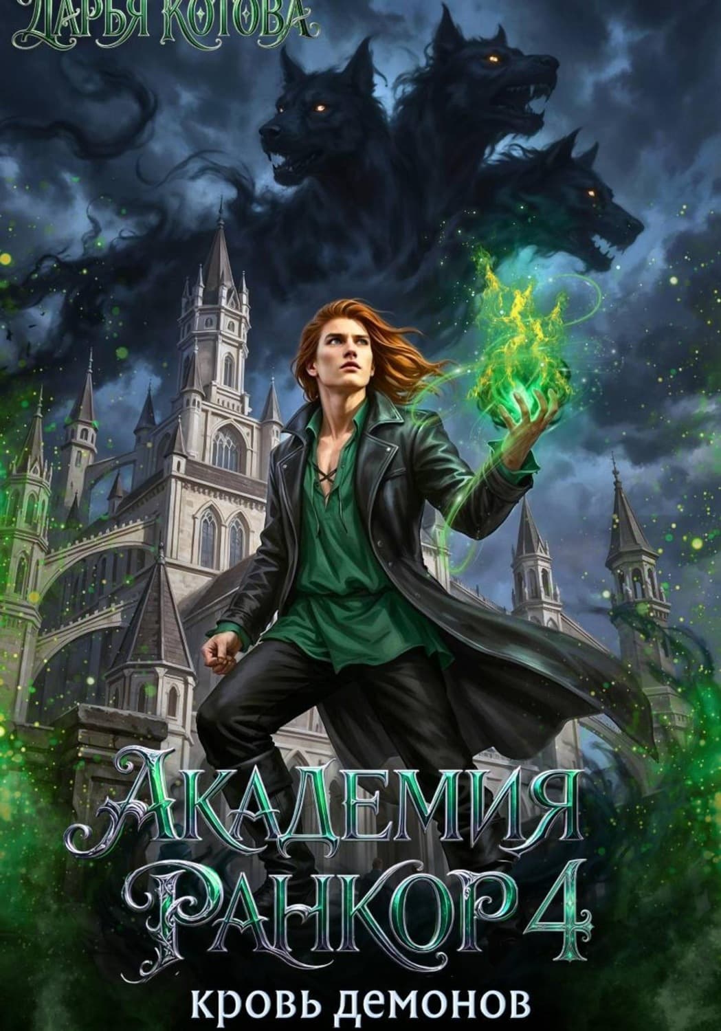 Обложка книги «Академия Ранкор 4. Кровь демонов» — Дарья Котова
