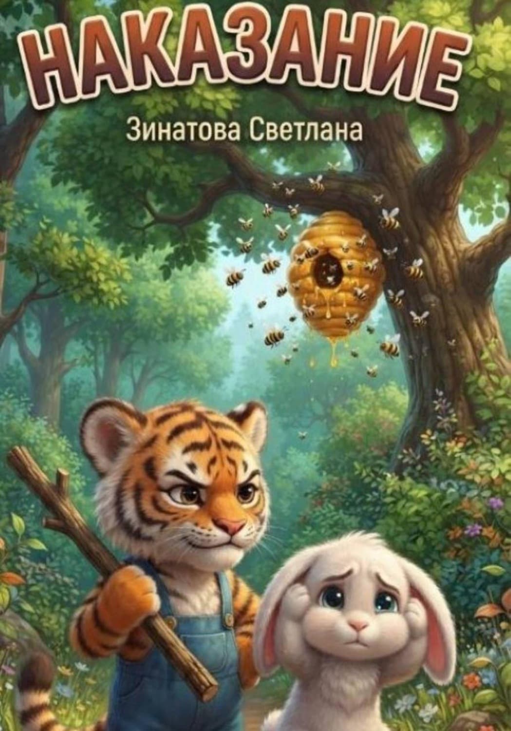 Обложка книги «Наказание» — светлана зинатова
