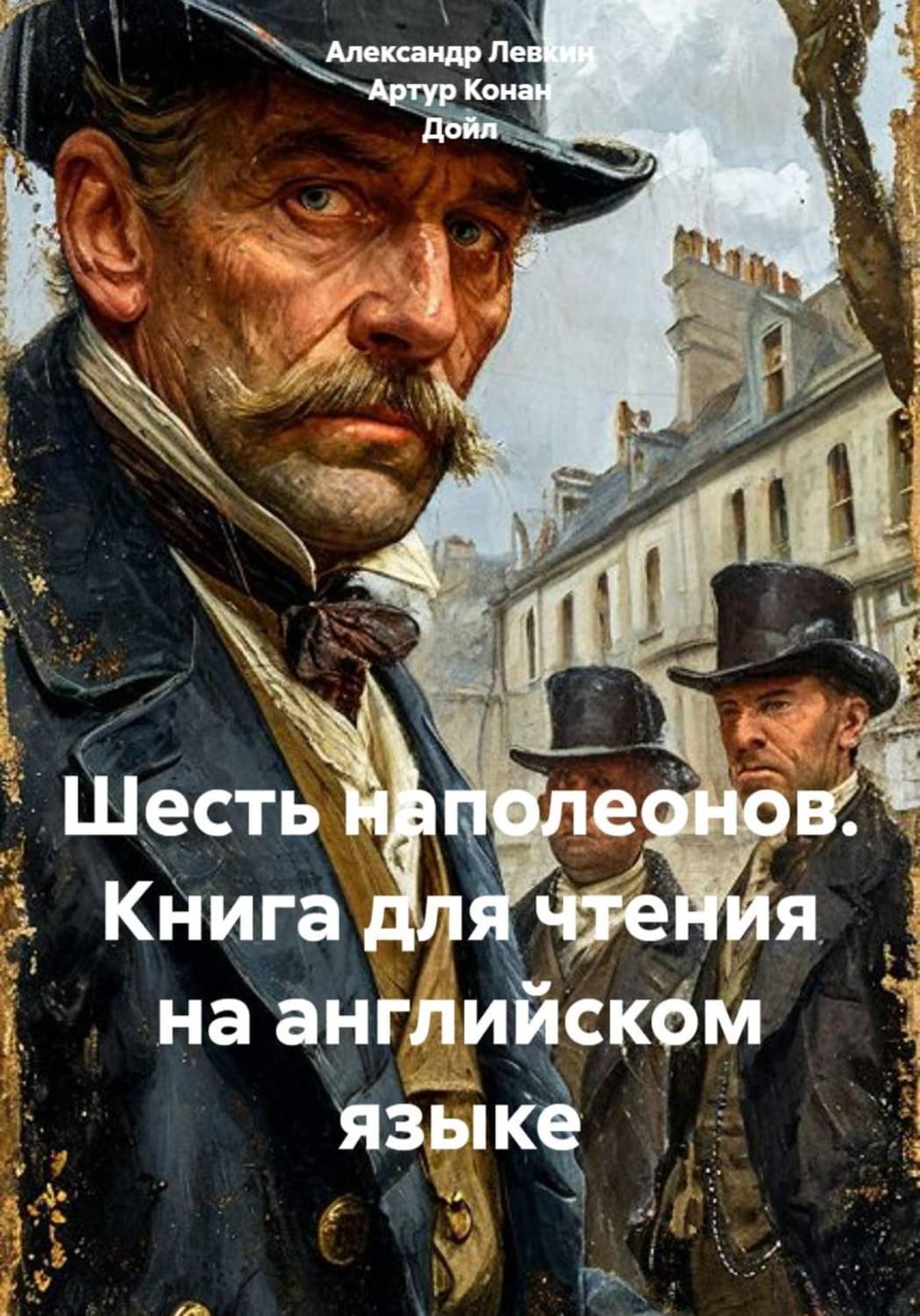 Обложка книги «Шесть наполеонов. Книга для чтения на английском языке» — Артур Конан Дойл