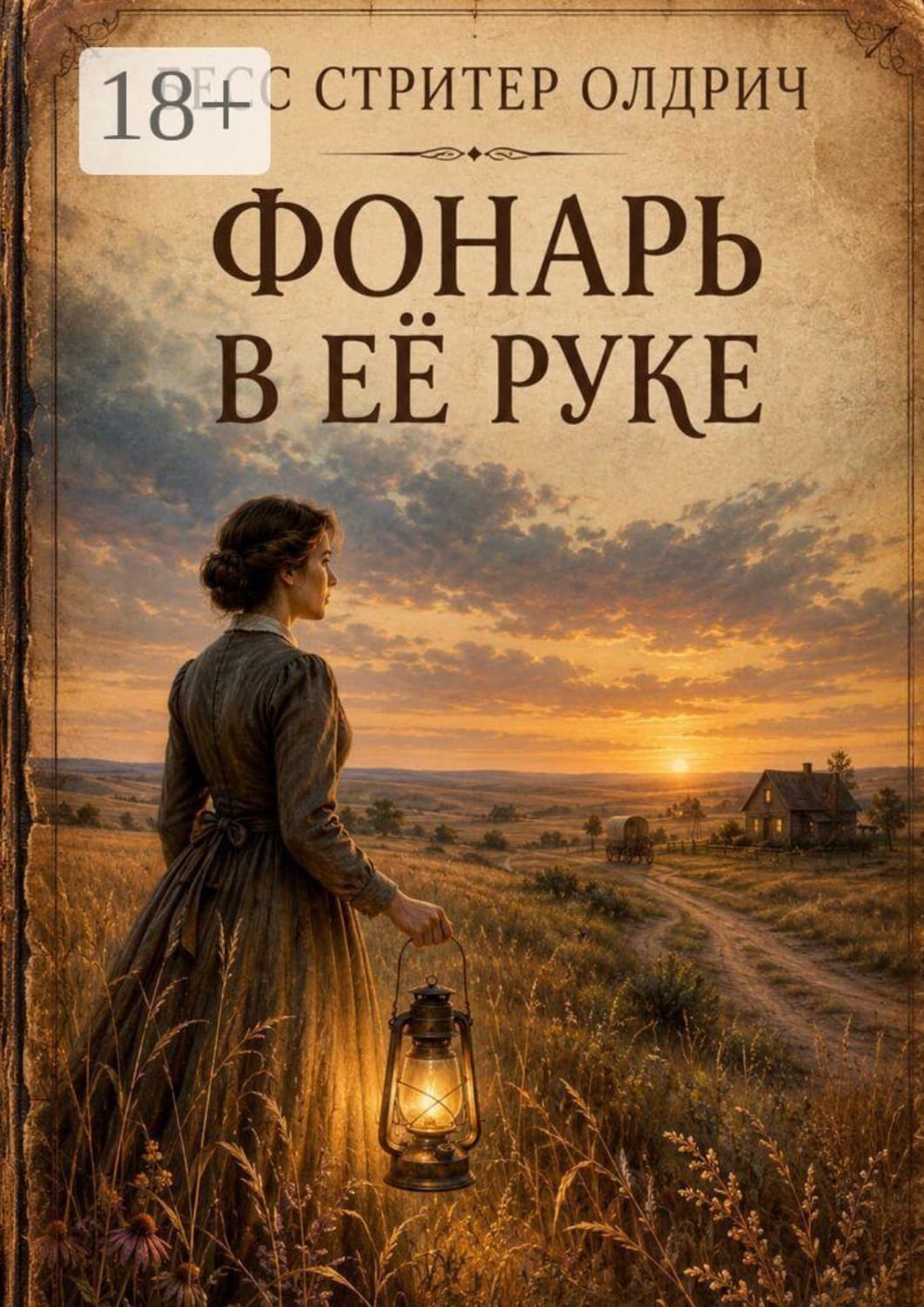 Обложка книги «Фонарь в её руке» — Бесси Стритер Олдрич