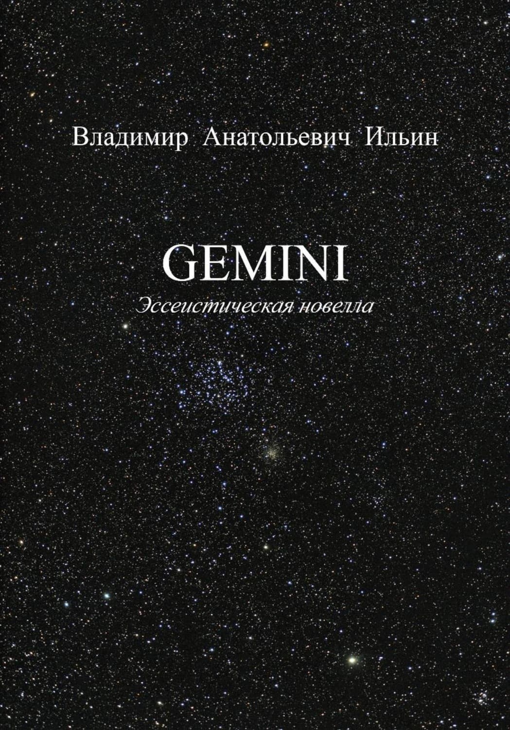 Обложка книги «GEMINI. Эссеистическая новелла» — В. А. Ильин