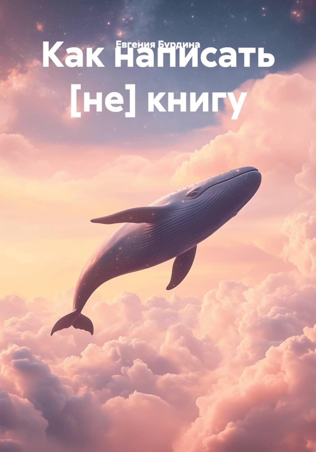 Обложка книги «Как написать [не] книгу» — Елена Бурдина