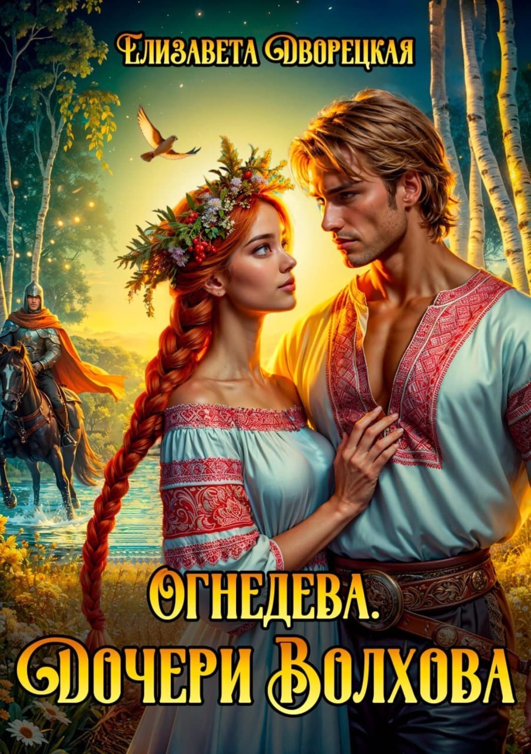 Обложка книги «Огнедева. Дочери Волхова» — Елизавета Дворецкая